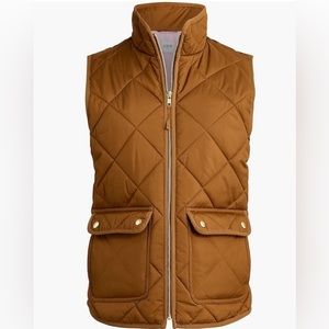 Never worn JCrew puffer vest. Excellent condition